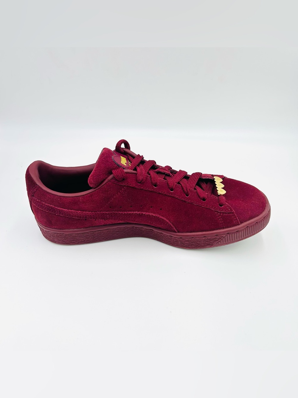 Puma Suede Classic NYC Flagship Sneakers Women 9 Zinfandel Gold Big Apple - Picture 5 of 11